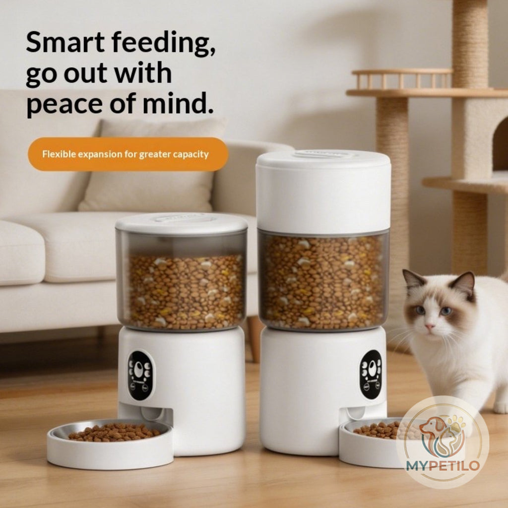 Dog And Cat Food Feeder Dispenser