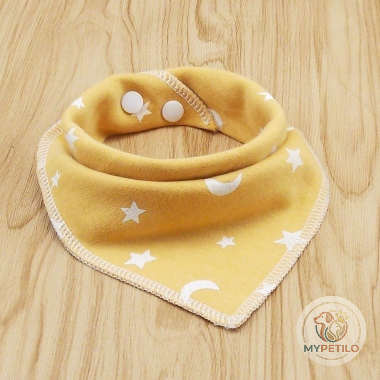 Cat and dog triangle scarf