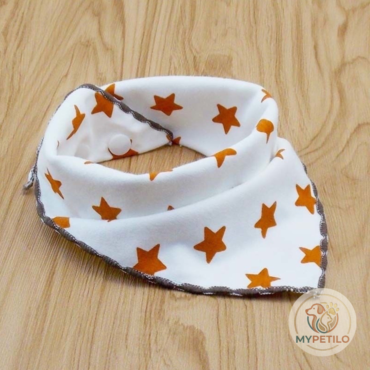 Cat and dog triangle scarf