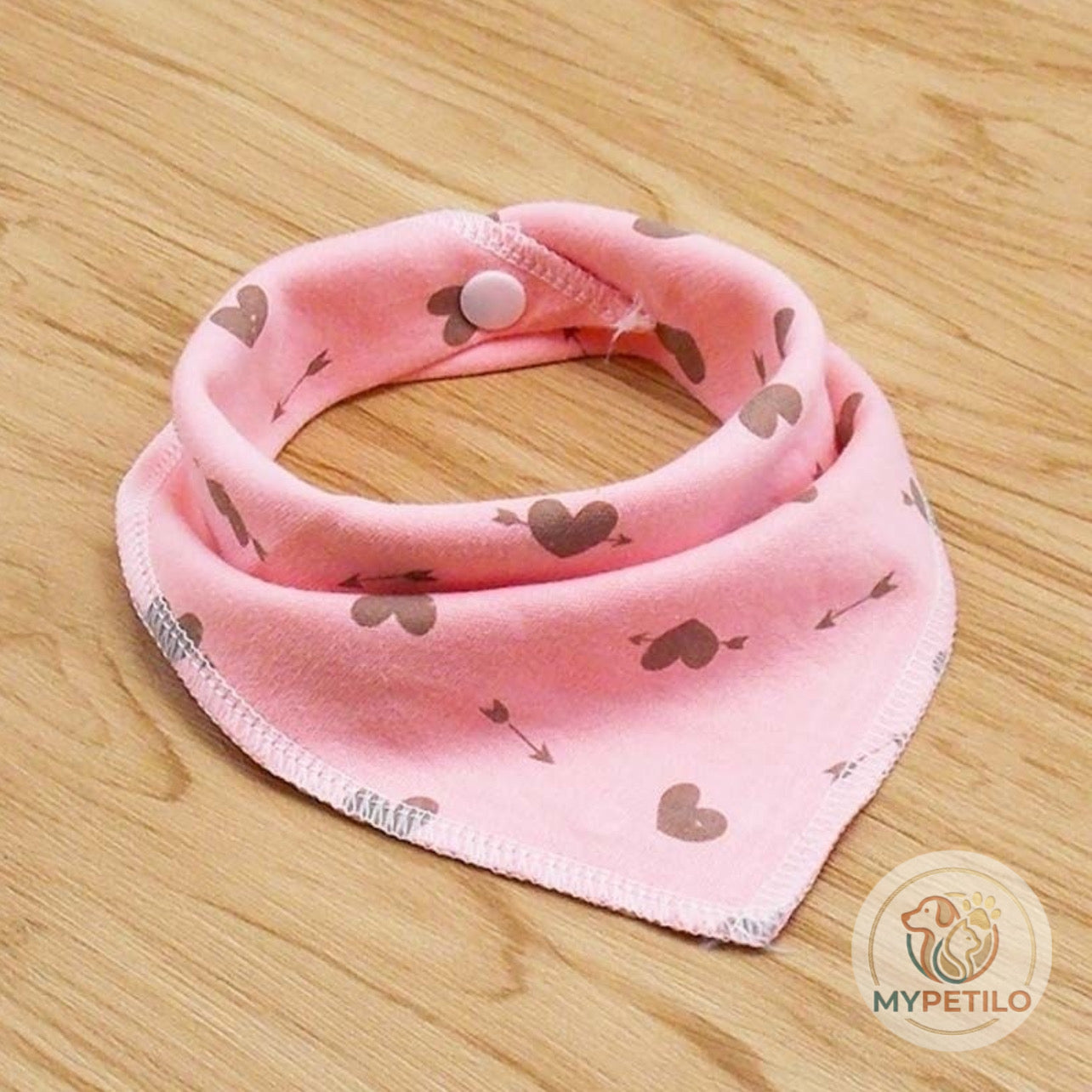Cat and dog triangle scarf