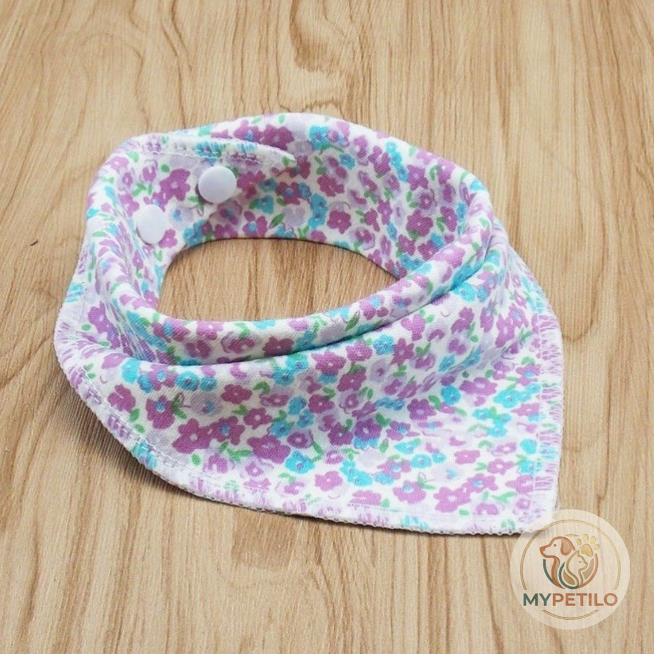 Cat and dog triangle scarf