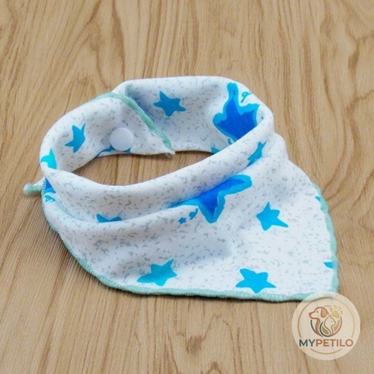 Cat and dog triangle scarf