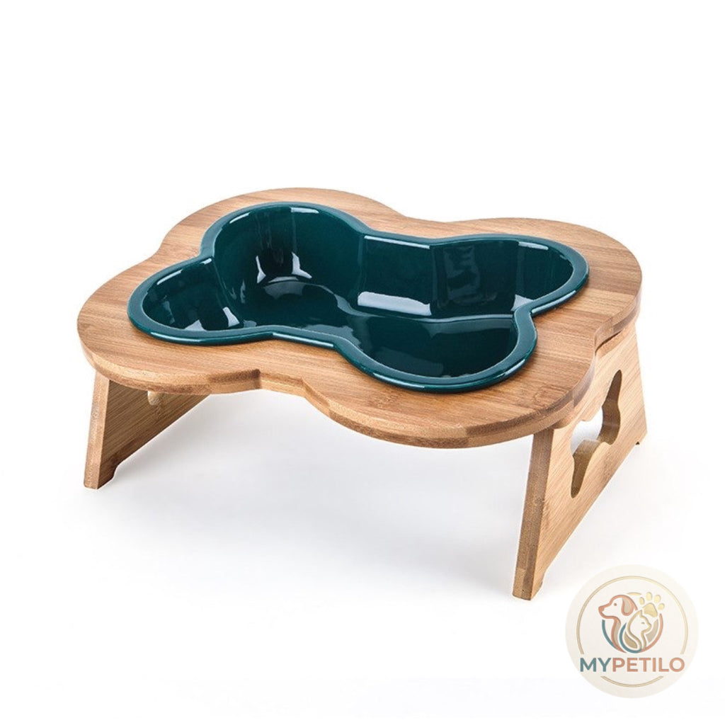 Anti-overturning pet cat bowl